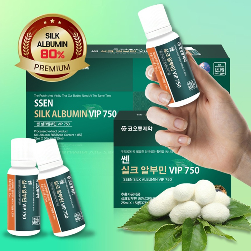 마시는 실크 알부민 효능 먹는 난백 알부민수액 니코틴산아미드 프리미엄 - 메인 이미지