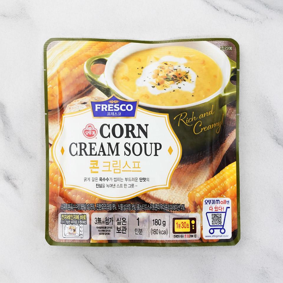 메가마트 오뚜기 프레스코 콘크림스프 180g - 메인 이미지