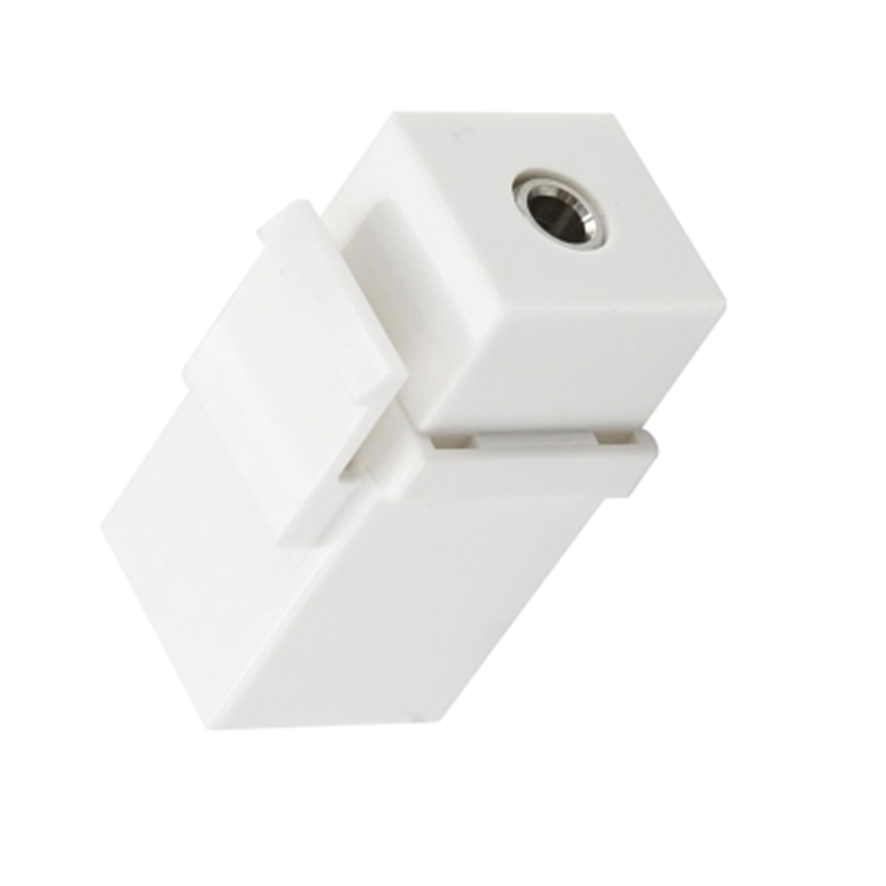 키스톤잭호환 AUX벽면잭 포트 소켓 아울렛 플레이트 패널장착 오디오연결