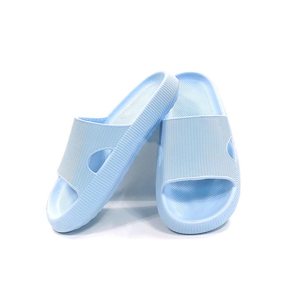 EVA 발망치 층간소음 실내화 무소음 실내 슬리퍼 실내용 사무실 임산부 산후조리원 학생 기숙사 블루, 250mm