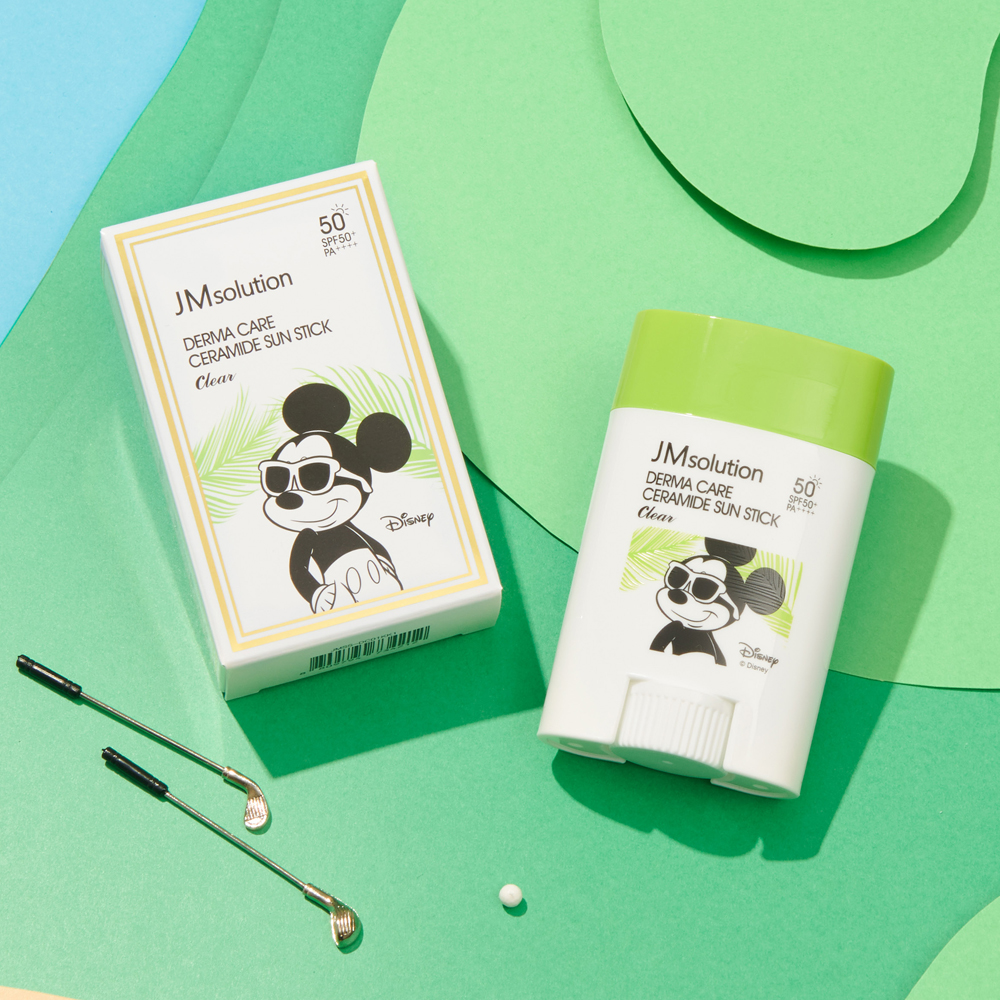 제이엠솔루션 디즈니 더마 케어 세라마이드 선 스틱 클리어 (SPF50+) 22g, 1개 - 상세 이미지 4