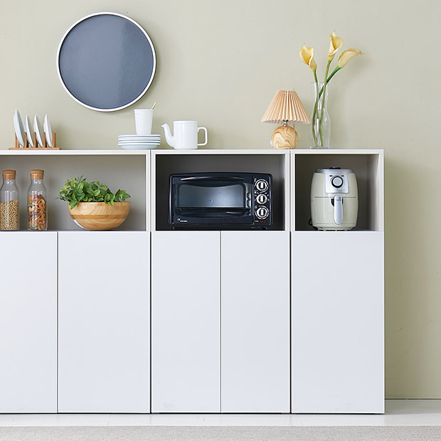 네온 600낮은 정수기테이블 거치대 오브제수납장 커피머신선반