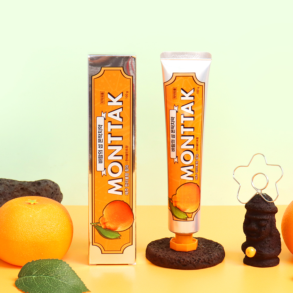 제주도 몬딱치약 한라봉 민트향 1개 100g 이미지 6