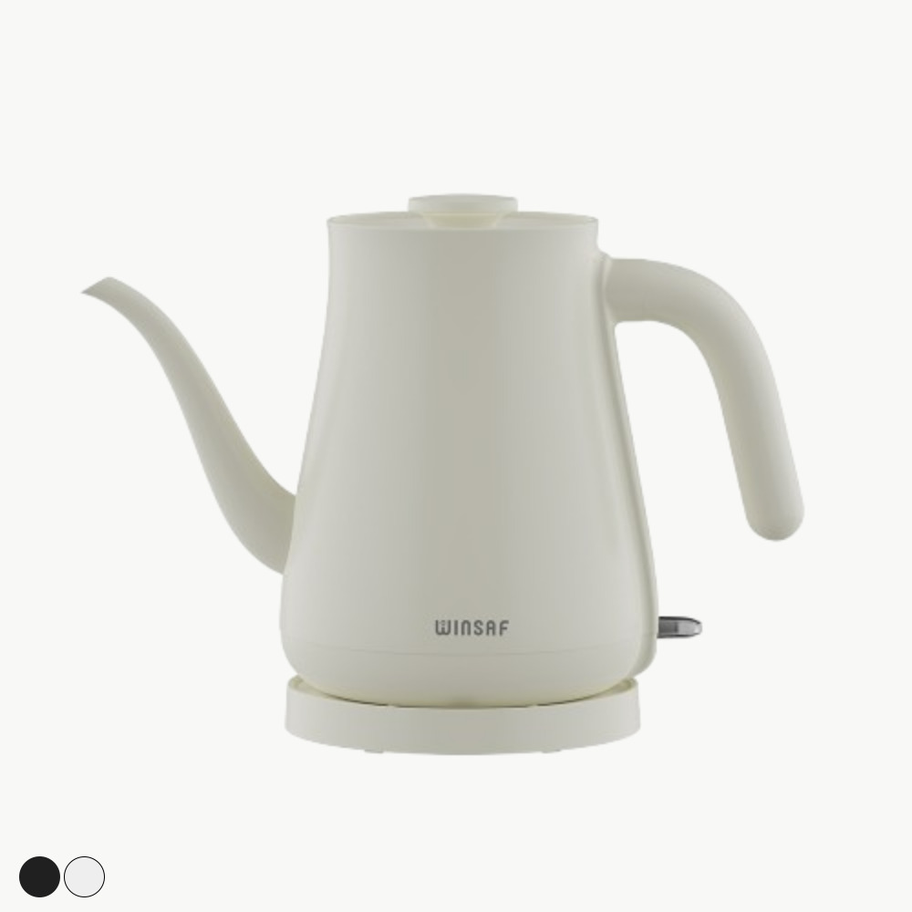 윈텍 WTK-2112 핸드드립 전기포트 (2 colors) 최고급 스테인리스 0.8리터 커피포트