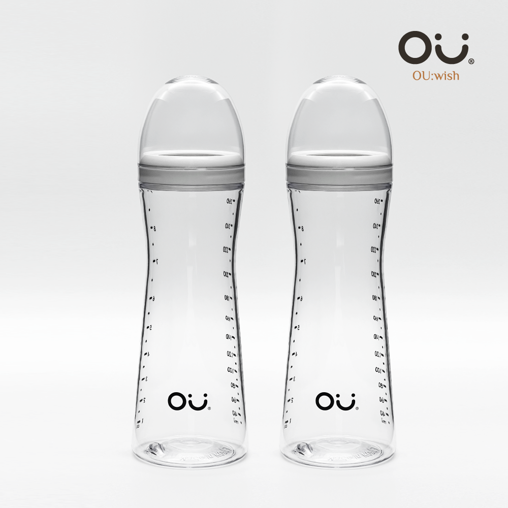 오유위시 PA 젖병(젖꼭지 미포함) 260ml, 2개 - 메인 이미지