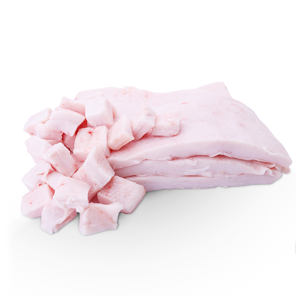 한돈 돼지 비계 덩어리 지방 돈지 기름 냉동, 500g, 6개