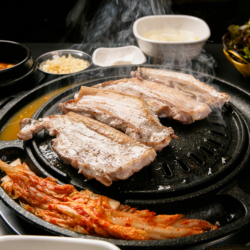 한돈 삼겹살 숯불용 냉장, 500g, 2개 - 상세 이미지 3
