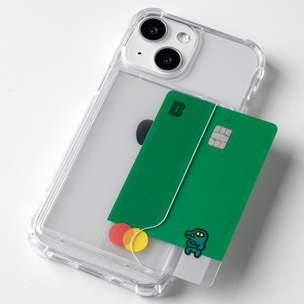 아이폰 카드 케이스 범퍼 투명, 아이폰13 미니