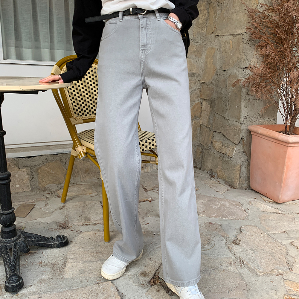 트리마르 벨트세트 일자핏 팬츠 - 상세 이미지 2