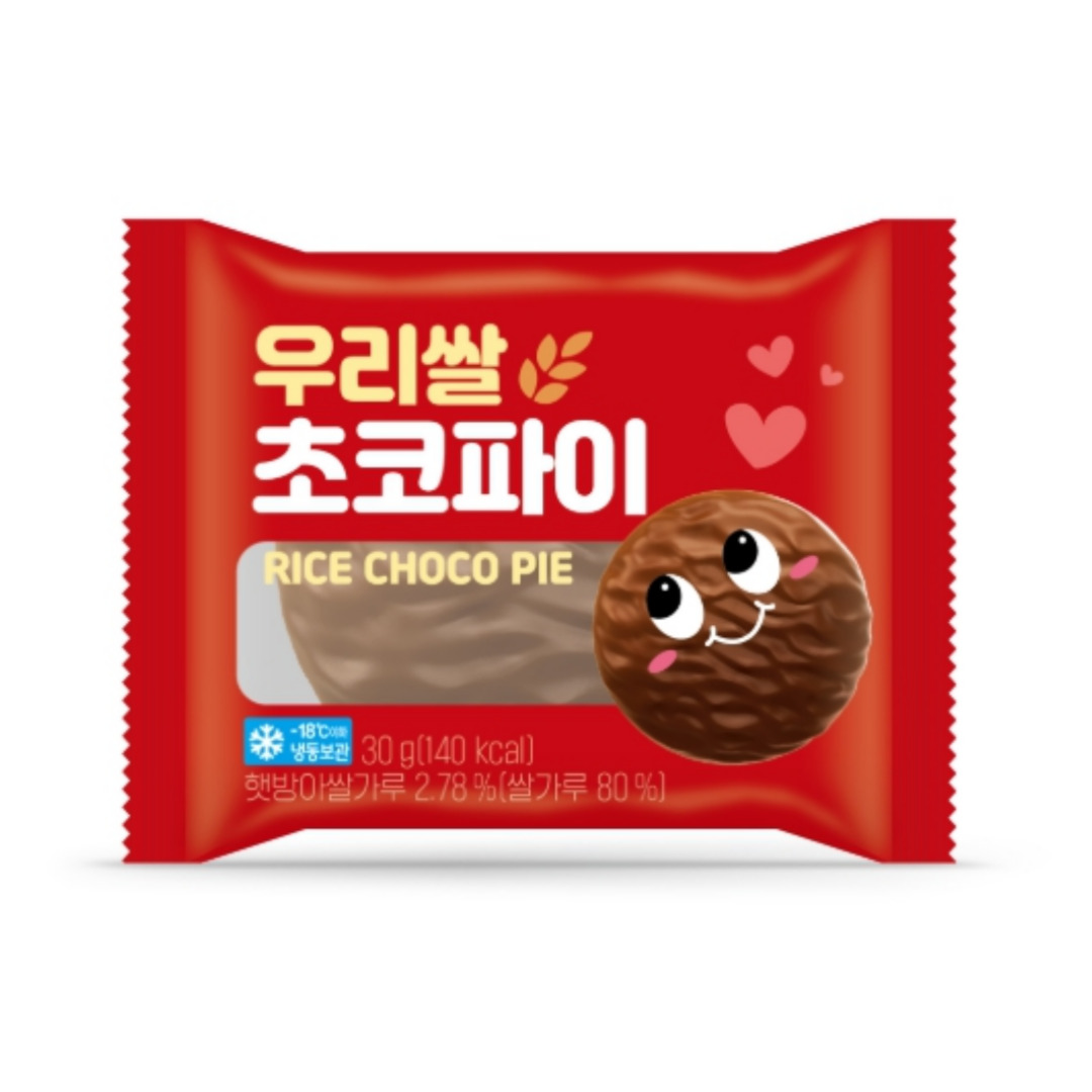 청정원 우리쌀초코파이 30g 1개 - 상품 이미지