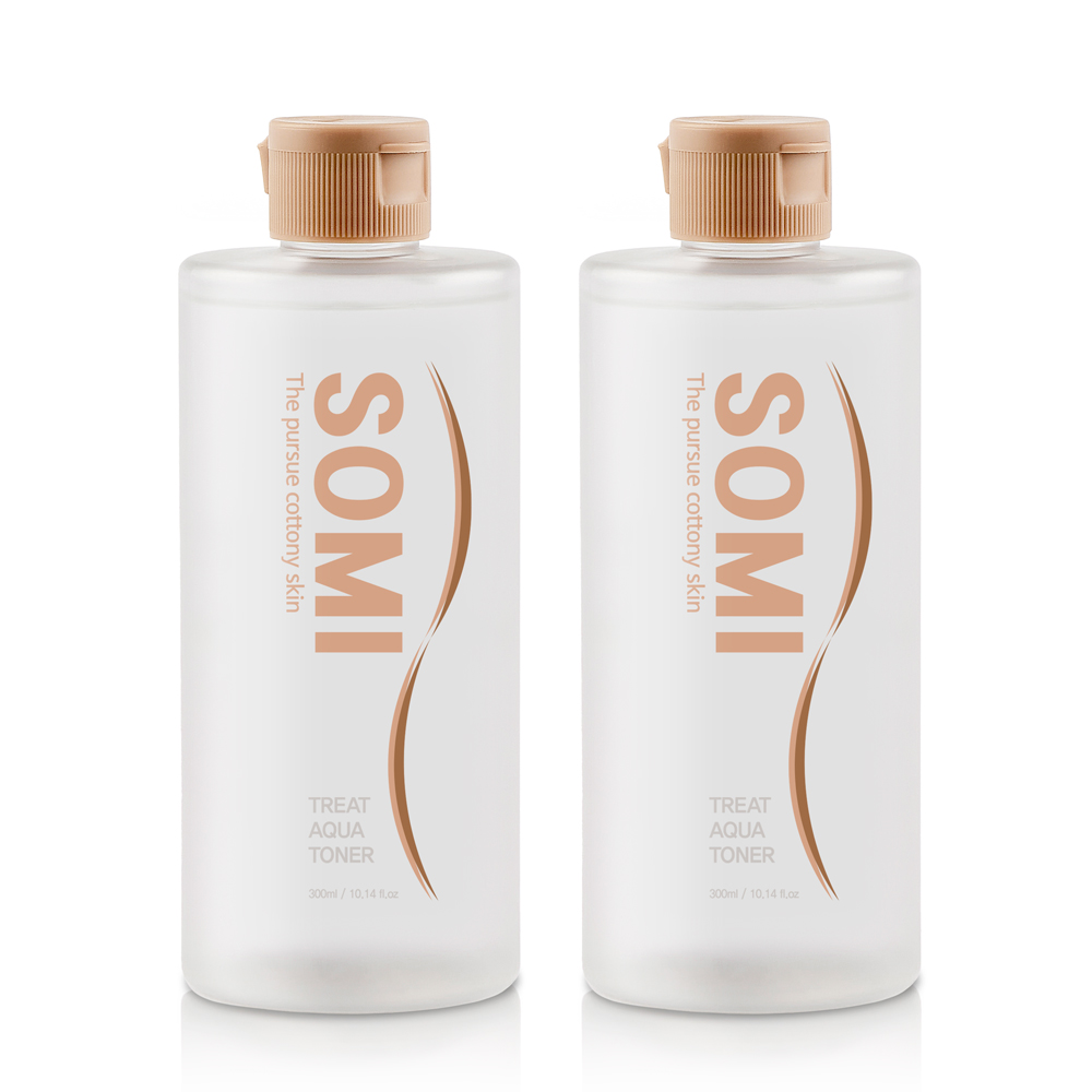 소미화장품 트리트 아쿠아토너 300ml 2개 대용량 각질제거 히알루론산 - 상세 이미지 2