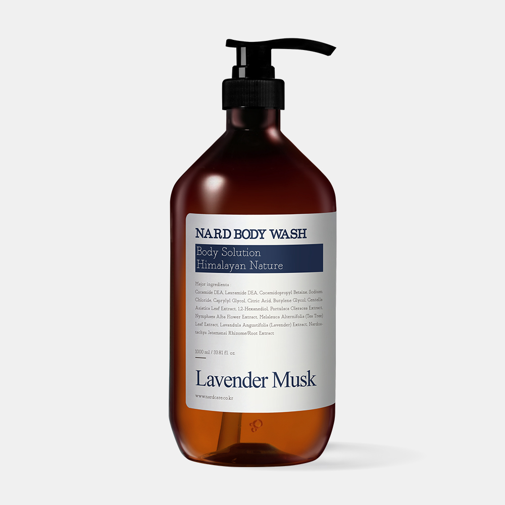 나드 대용량 향좋은 바디워시 1L 라벤더머스크 향 1개입