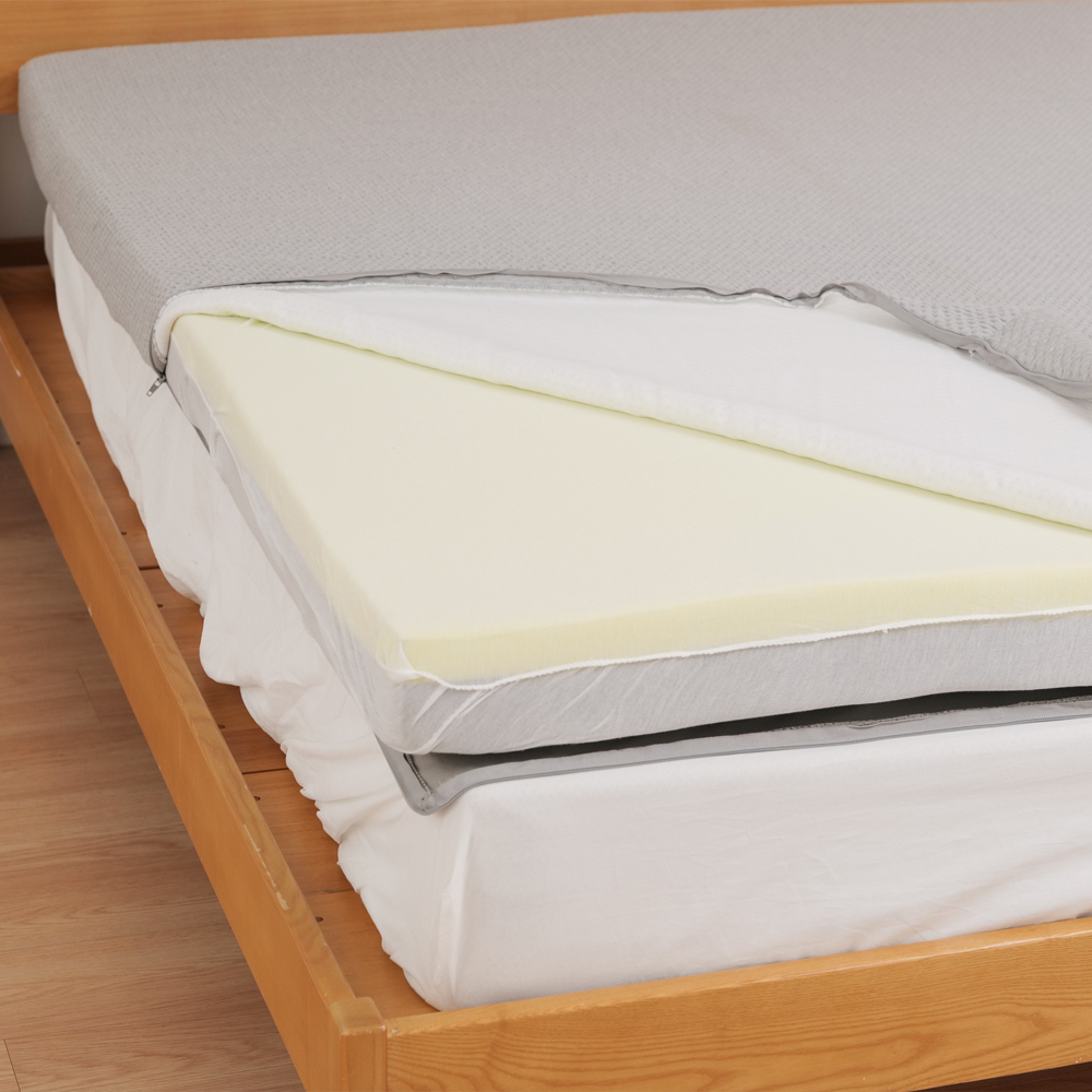 더베딩샵 메모리폼토퍼 침대 바닥 단단한 매트리스 요 10cm