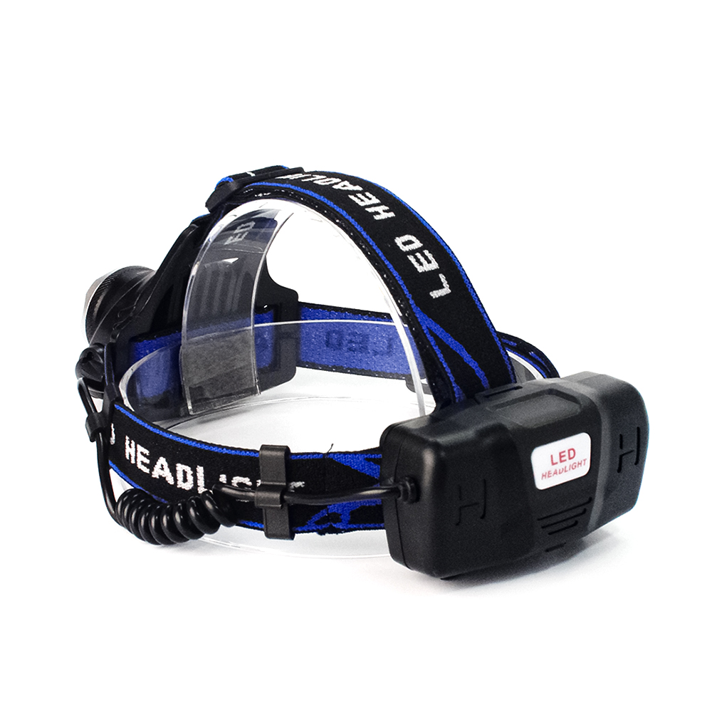 하이맥스 충전식헤드랜턴 줌 LED헤드렌턴 등산 낚시 작업용 안전모랜턴 솔라 - 상세 이미지 4