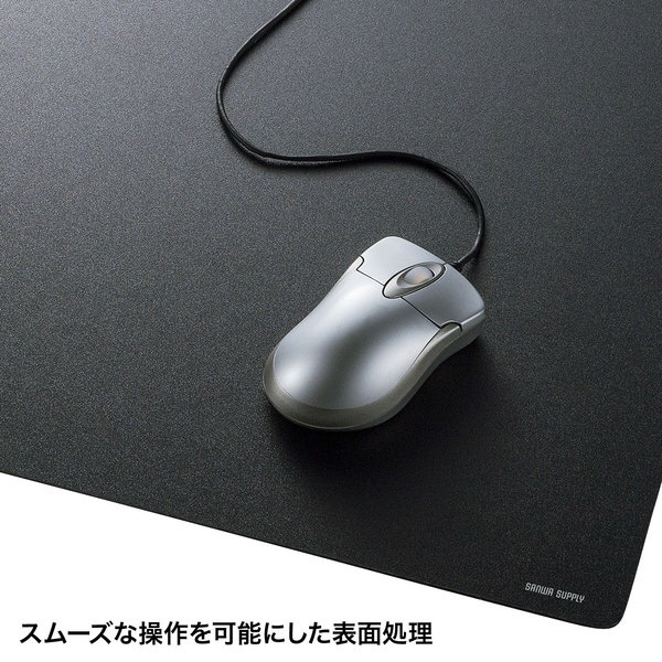 산와 SANWA 하드 게이밍 마우스 패드 엑스라지 MPD-NS3-72 블랙 - 상세 이미지 5