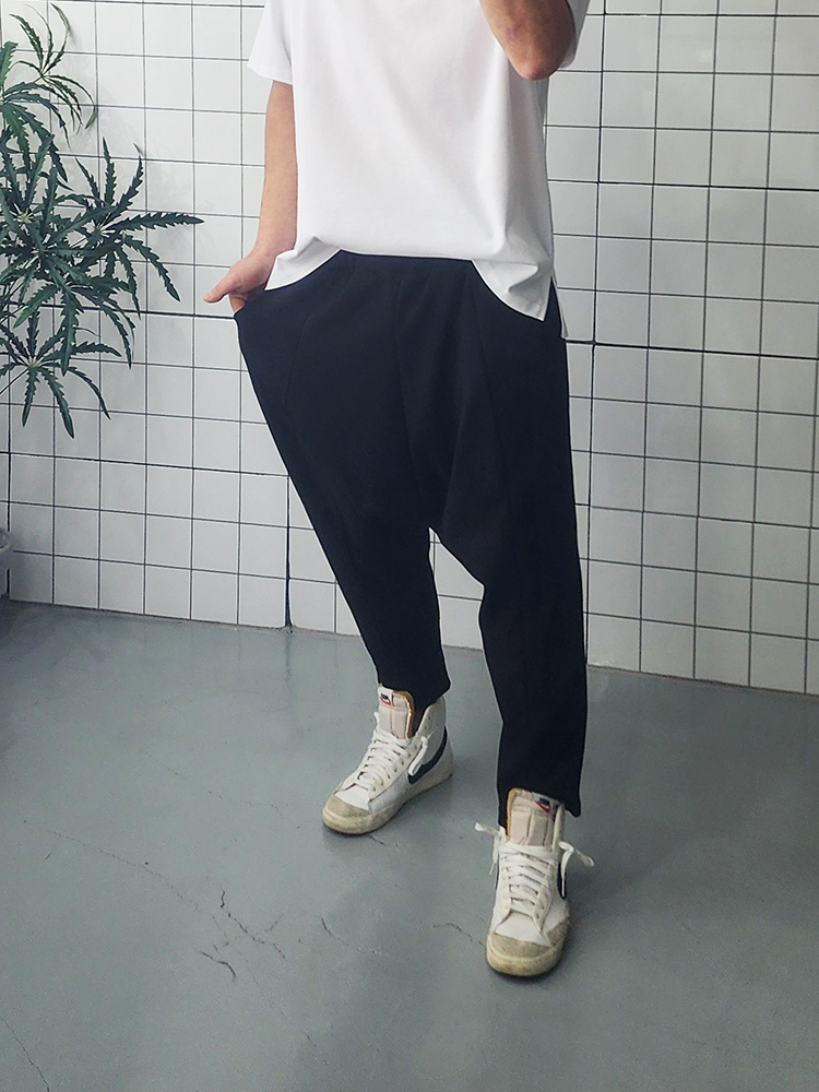 망고땡 스판 짱 편한 배기바지 - 상품 이미지