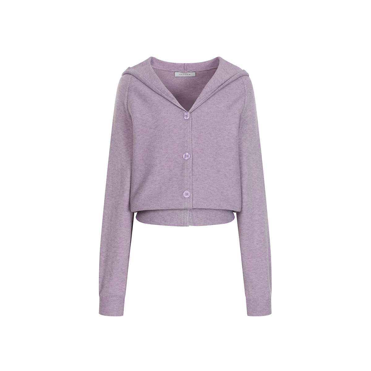 예시카 비스코스 후드 양두 니트 가디건 YJ3KC817