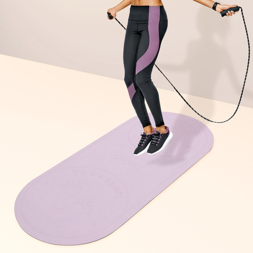 실내 줄넘기매트 논슬립 소음방지 줄넘기패드 홈트 바닥깔개