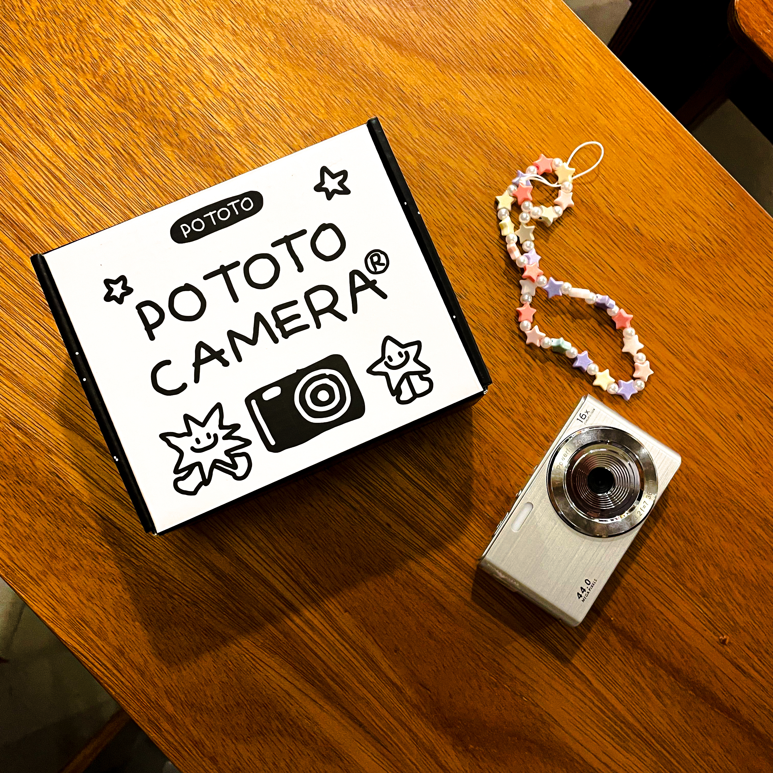 포토토 빈티지 디카 디지털 카메라 레트로 소형 미니 Y2K 선물패키지