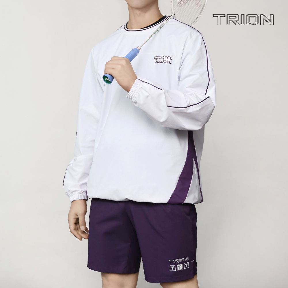 트라이온 25TR R 바람막이 라운드넥 배드민턴의류 탁구 스쿼시 스포츠의류 - 상품 이미지