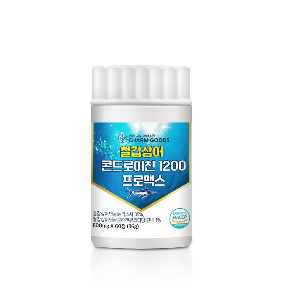 철갑상어 콘드로이친 1200 효능 프로맥스 60정, 3개 - 상세 이미지 2