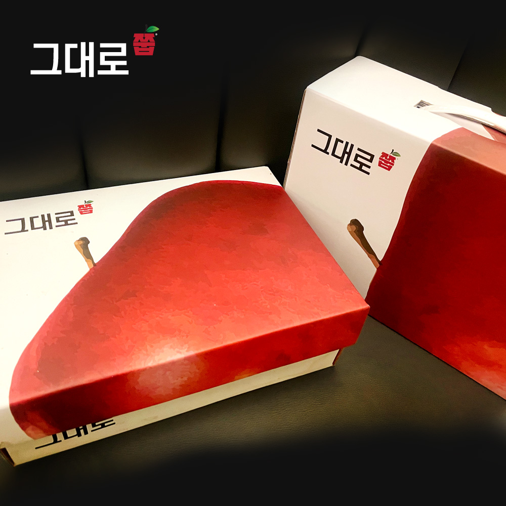 (2BOX) 그대로 쭙 국산 사과즙 원물 100% NFC착즙 프리미엄 패키징 2BOX - 상품 이미지