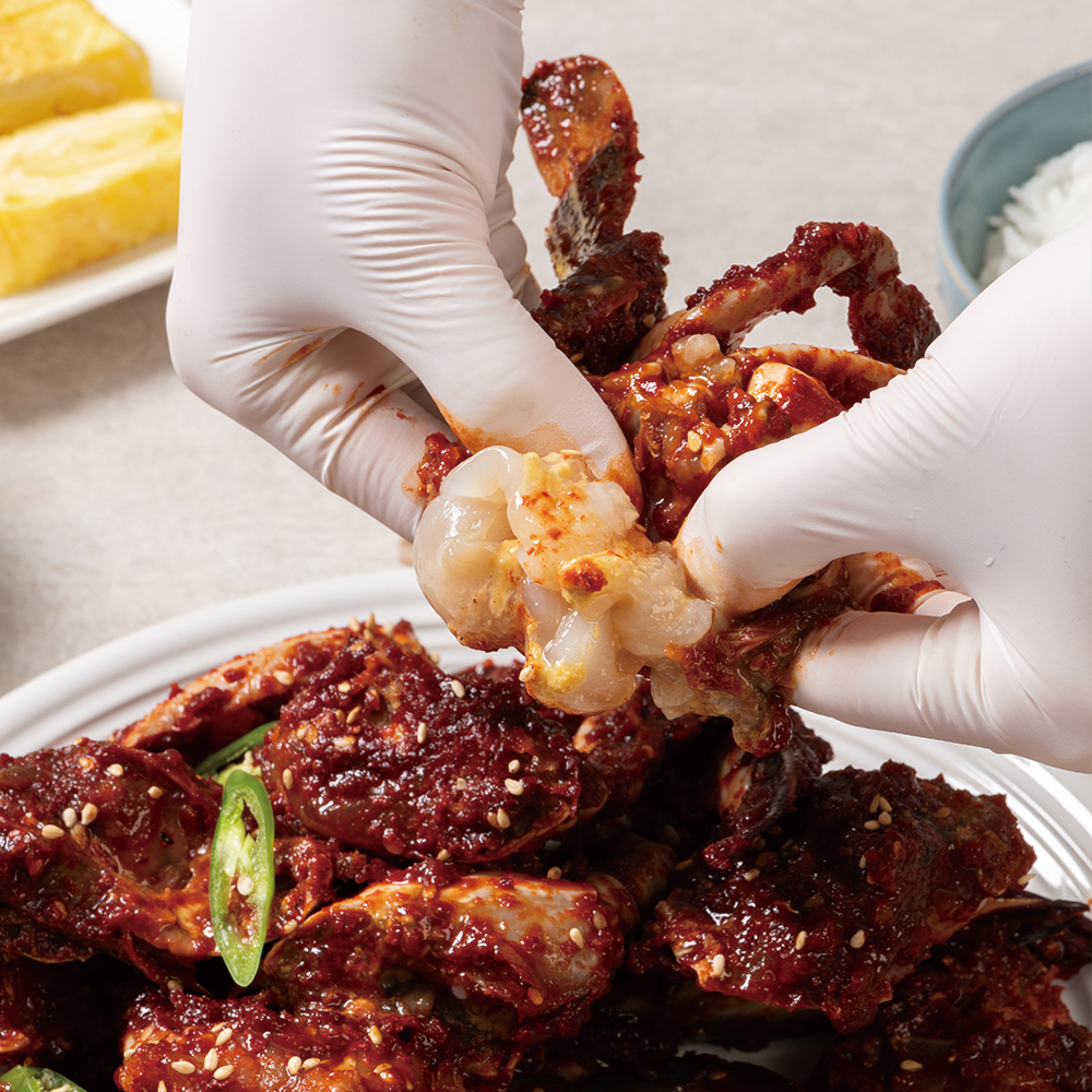 국내산 절단 양념 꽃게장 700g 게장 꽃게 양념게장 간편식