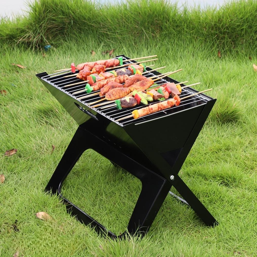 경량 접이식 화로대 석쇠 바베큐그릴 캠핑 숯불 스텐드 화롯대