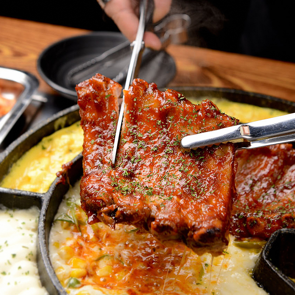 한돈 통등갈비 구이 찜 바베큐용 냉장, 500g, 1개 - 상세 이미지 4