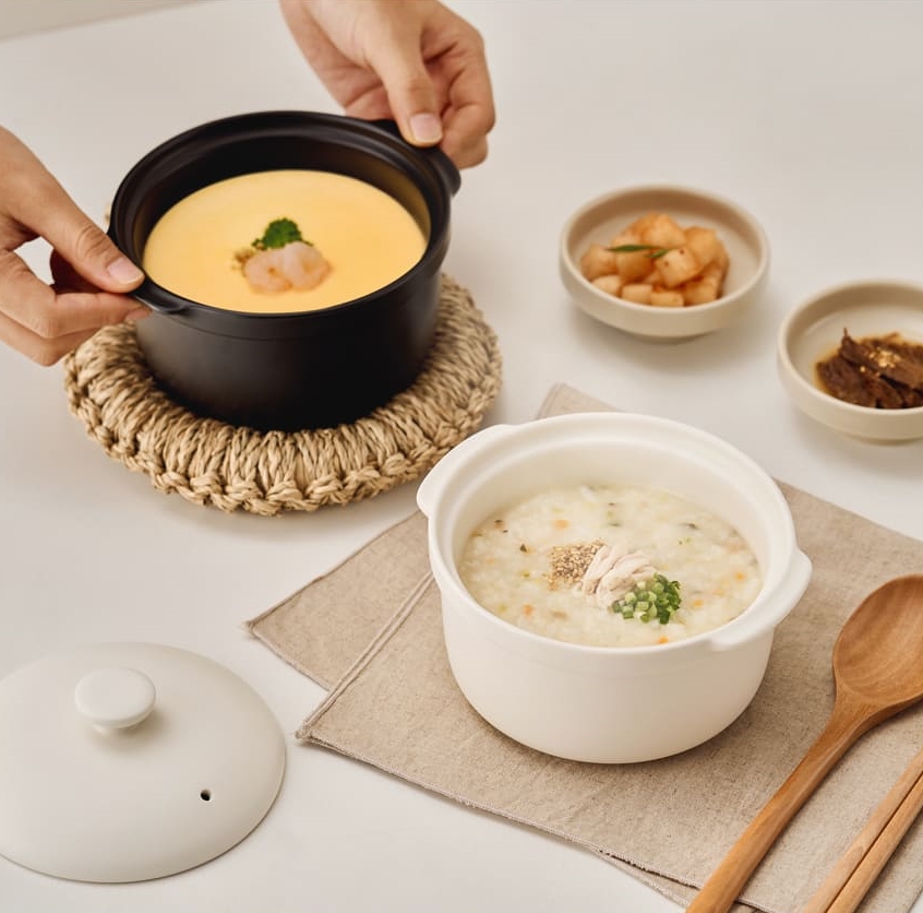 바겐슈타이거 전자레인지 오븐용기 계란찜 라면그릇 세라믹 미니토프냄비 - 상세 이미지 2