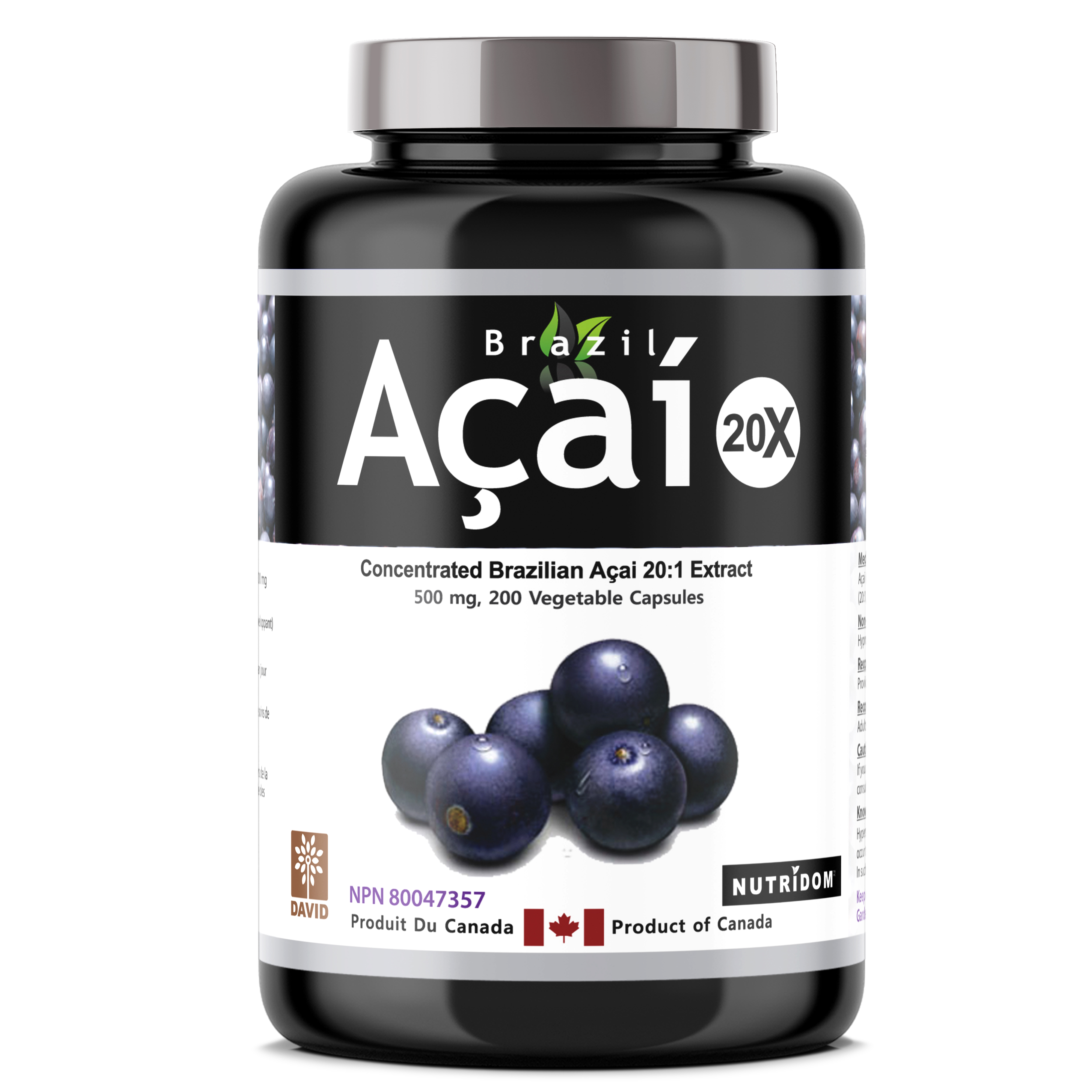 아사이7 20배 고농축 아사이베리 500mg 분말캡슐 캐나다제조 200캡슐, 3개 - 상세 이미지 3
