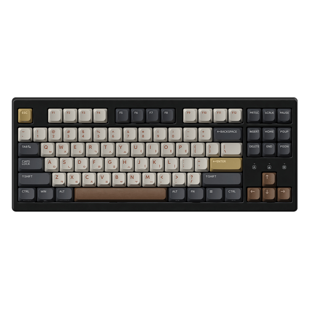 (래피드 트리거, 실시간 업데이트) TFG Magnetox XL 듀얼 8K 가스켓 자석축 게이밍키보드 모카코코아, POLARIS SILENT(저소음 마그네틱축)