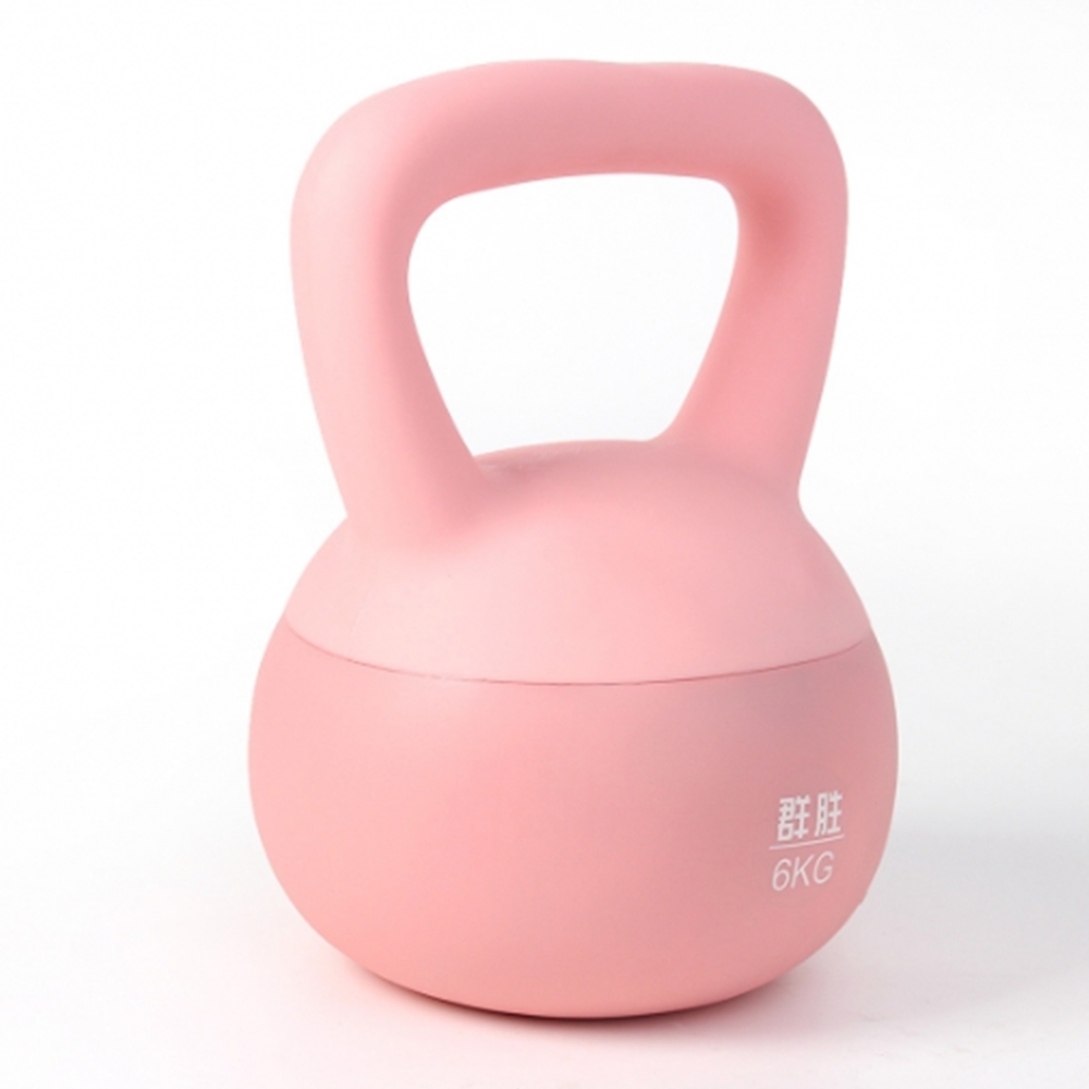 힙라인 케틀벨 크로스핏 웨이트 근력운동 케틀밸 6kg 핑크 - 상품 이미지