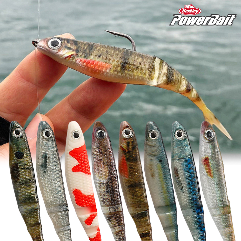 버클리 광어 웜 광어다운샷웜 파워 저크쉐드 웨이브 슬림 HD 12.7cm (5인치) 특판 - 메인 이미지