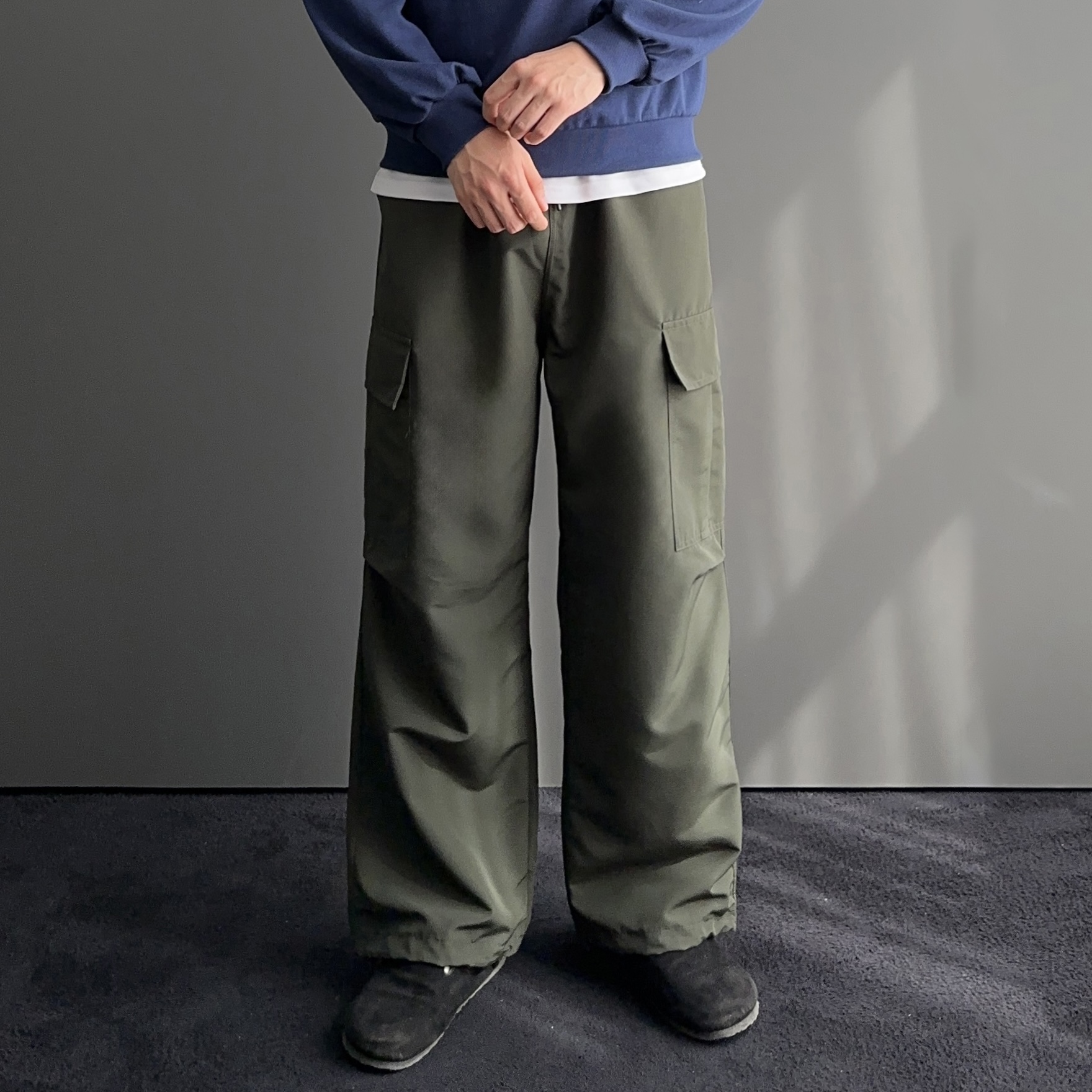 파라슈트팬츠 고프코어바지 나일론카고바지 - 상세 이미지 5