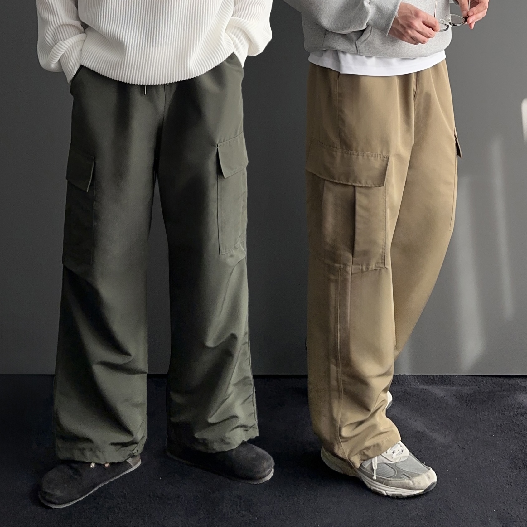 파라슈트팬츠 고프코어바지 나일론카고바지 - 상품 이미지