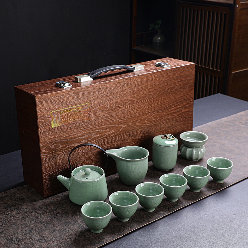하이앤드 다기세트 황실 찻잔 고품질 세라믹 쿵푸세트 TEA SET