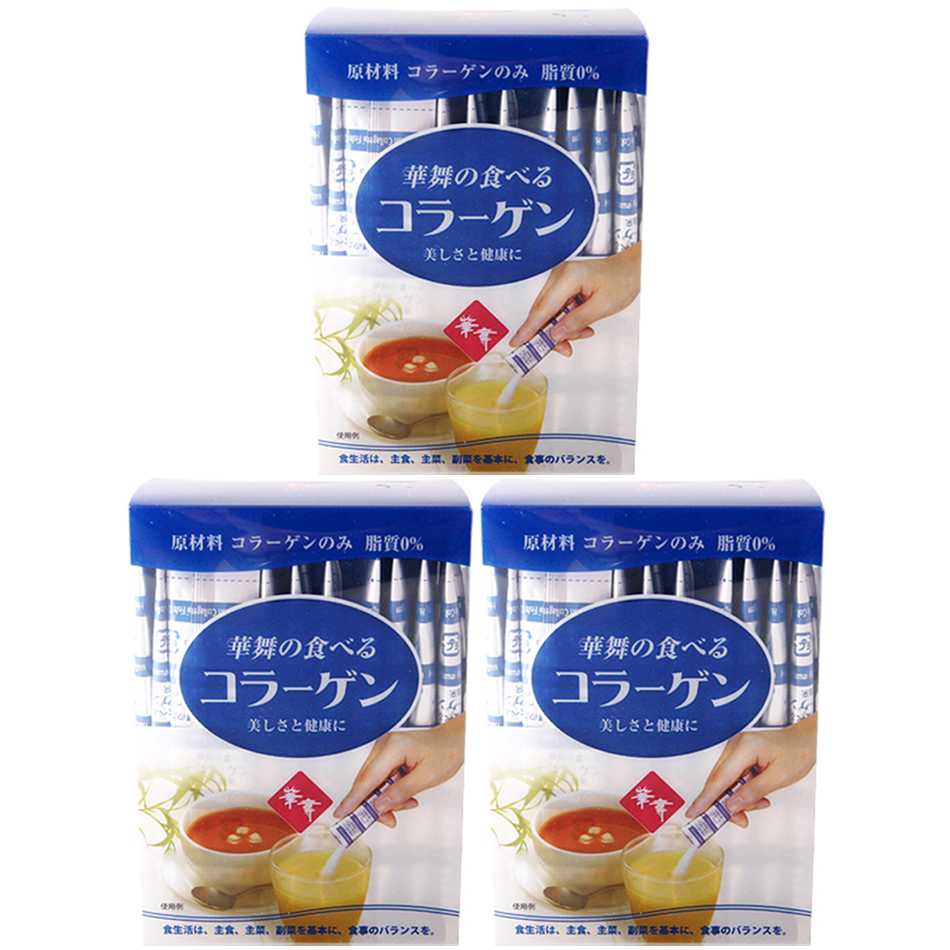일본 하나마이 100% 먹는 고함량저분자피쉬콜라겐펩타이드 스틱 3세트 생선어류어린분말가루
