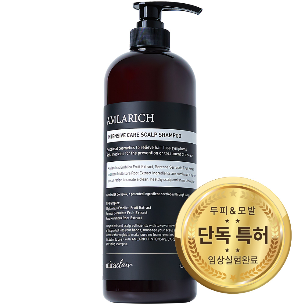 지성두피 탈모샴푸 두피집중케어 암라리치 스칼프 1000ml - 상세 이미지 2