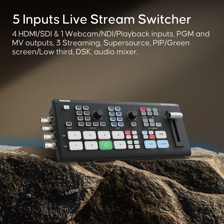 Osee GoStream Duet Kit SDI 오씨 고스트림 듀엣 키트 스트리밍 스위처 - 상세 이미지 2