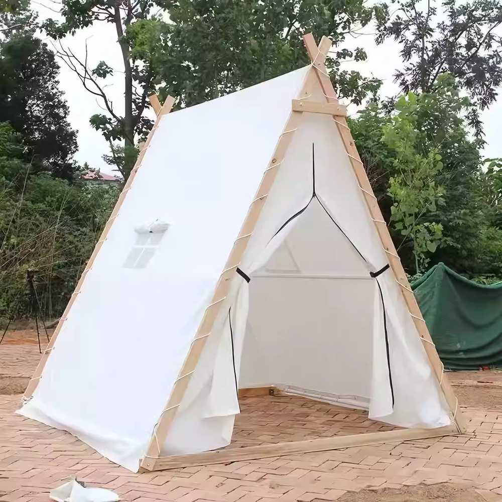 모듈러 방갈로 텐트 룸타입 상품 농막 인테리어 이동식 하우스텐트(2x2m)바닥없음 - 상품 이미지