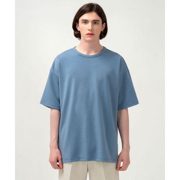 매장정품 커스텀어클락 COSTUME O’CLOCK 에센셜 오버핏 숏슬리브 티셔츠 파스텔블루 COOSTS147P.BLUE 716245 : 가인 컴퍼니