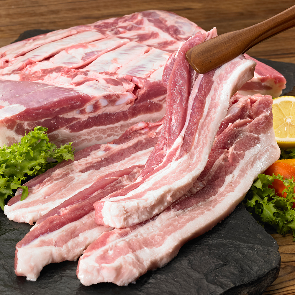 한돈 삼겹살 숯불용 냉장, 500g, 2개 - 상세 이미지 2