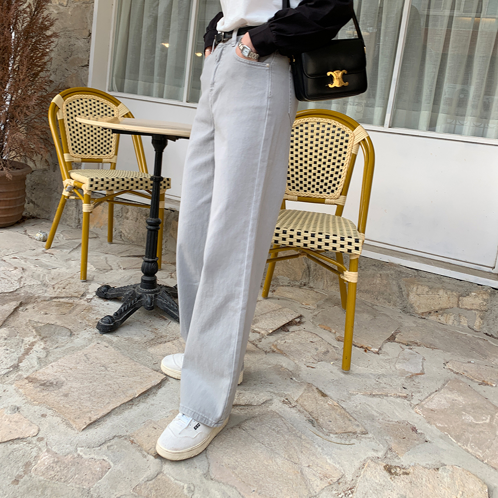 트리마르 벨트세트 일자핏 팬츠 - 상세 이미지 3