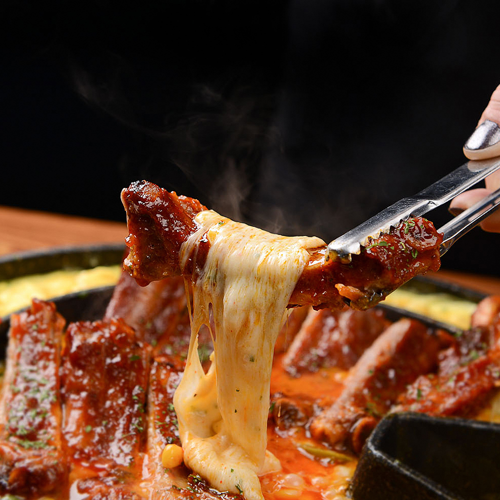 한돈 등갈비 구이 찜용 쪽갈비 냉장, 500g, 2개 이미지 4