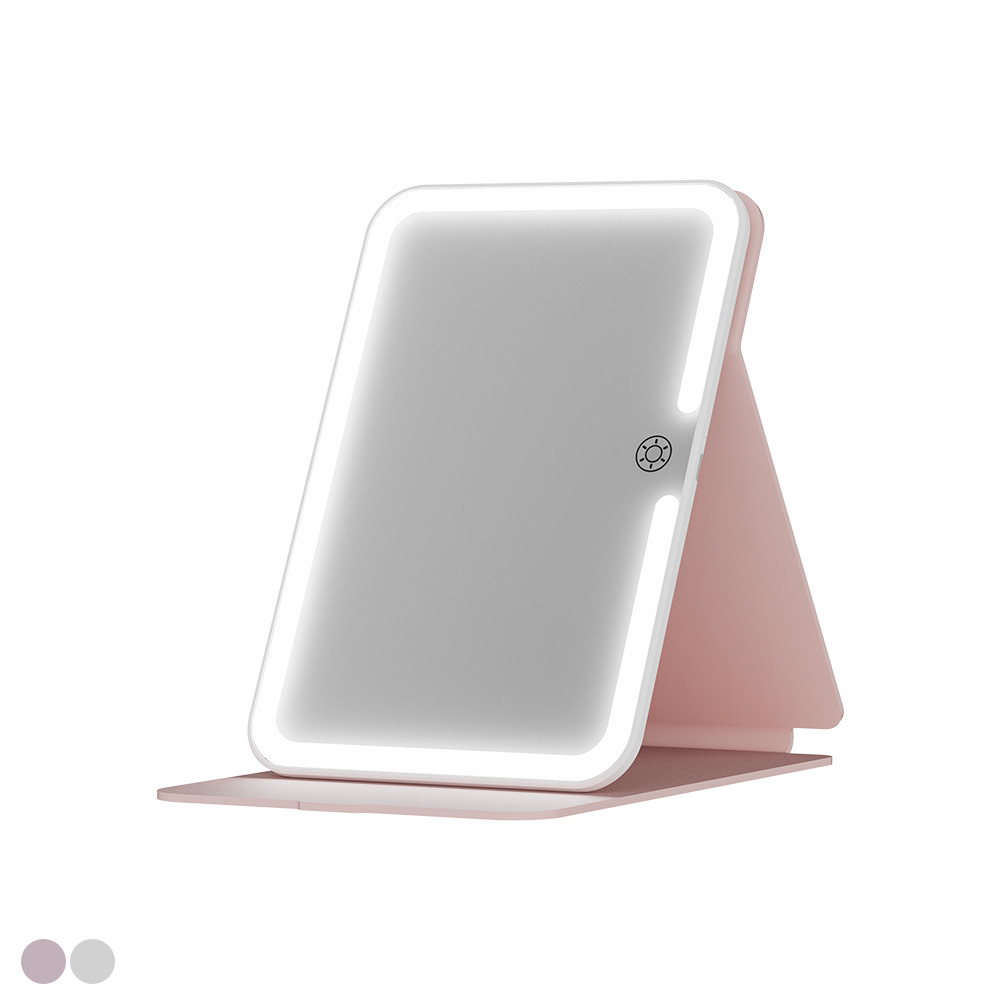 윈텍 WM01 휴대용 LED 거울 (2 colors) 화장대 조명 스탠드 거울