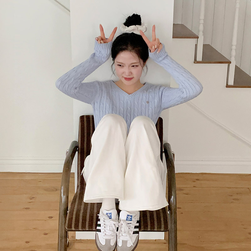 렌버 스트링 밴딩 와이드 트레이닝 팬츠 ps5070 - 상세 이미지 4