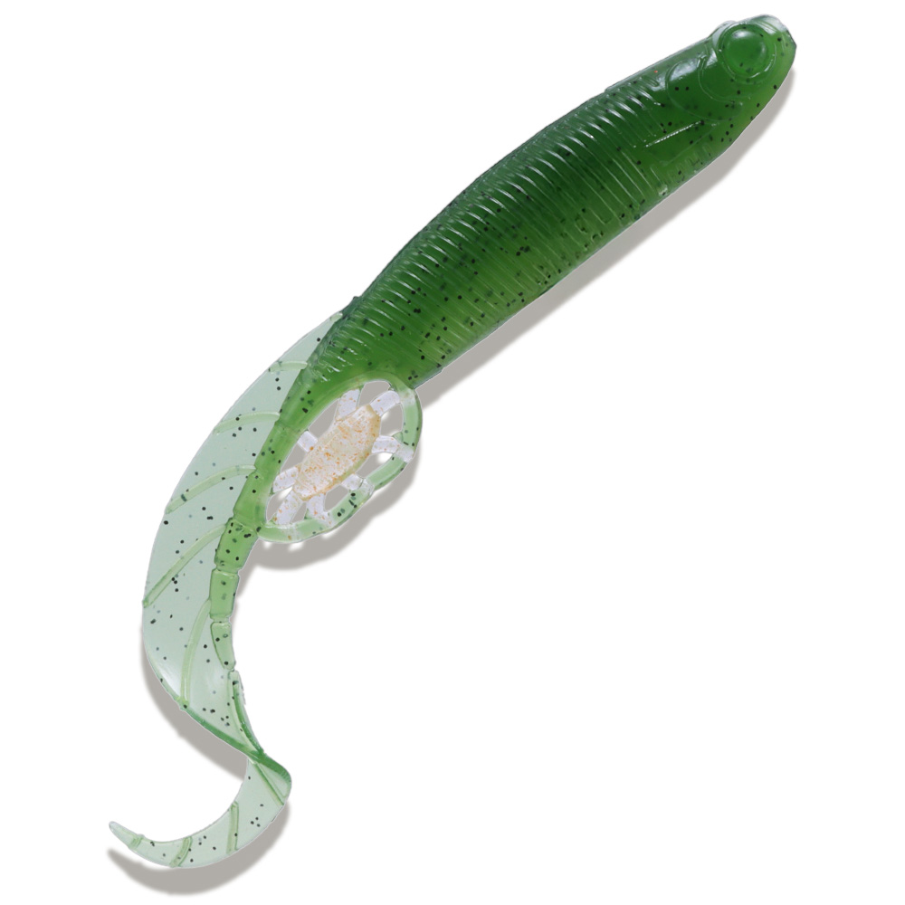캣츠크로우 모비딕테일 광어다운샷웜 광어웜 광따 027 워터 멜론, 12.7cm(5인치) - 상세 이미지 3