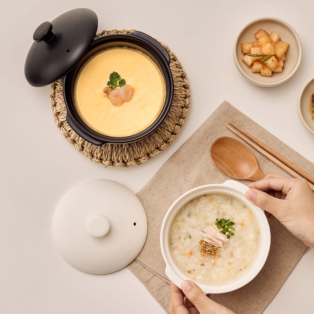 바겐슈타이거 전자레인지 오븐용기 계란찜 라면그릇 세라믹 미니토프냄비 이미지 8