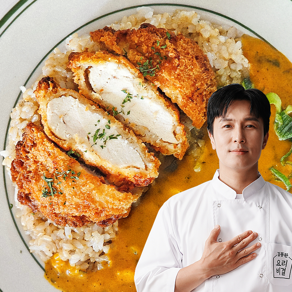 김동완 치킨까스 10팩 (치킨10+소스1) 통닭가슴살 안심통살 경양식 냉동 대용량 - 상품 이미지